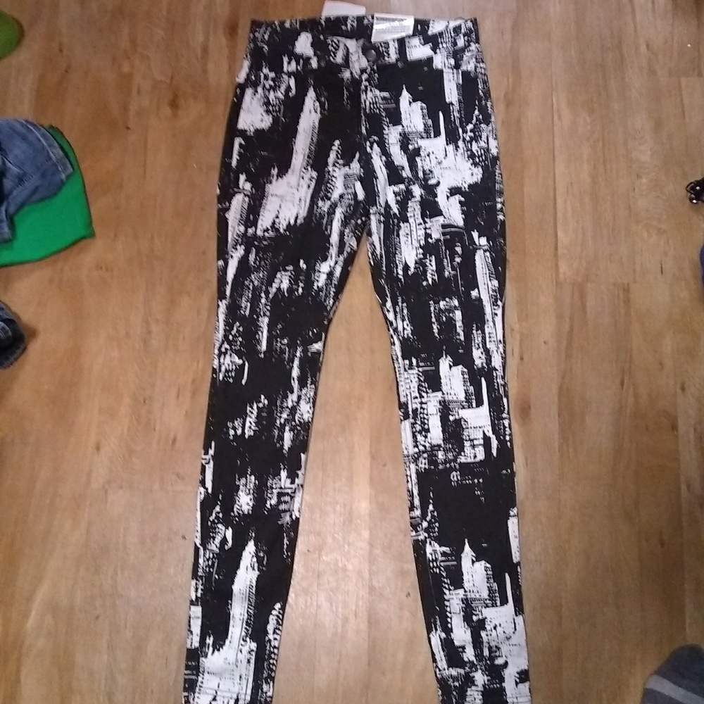 Hue Super Smooth Small Denim Leggings Size Small